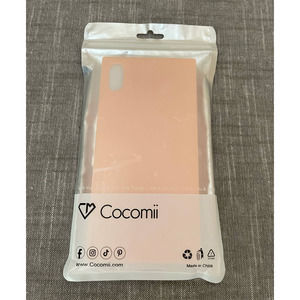 New Cocomii Square Neutral iPhone XS Max Matte Nude Phone Case